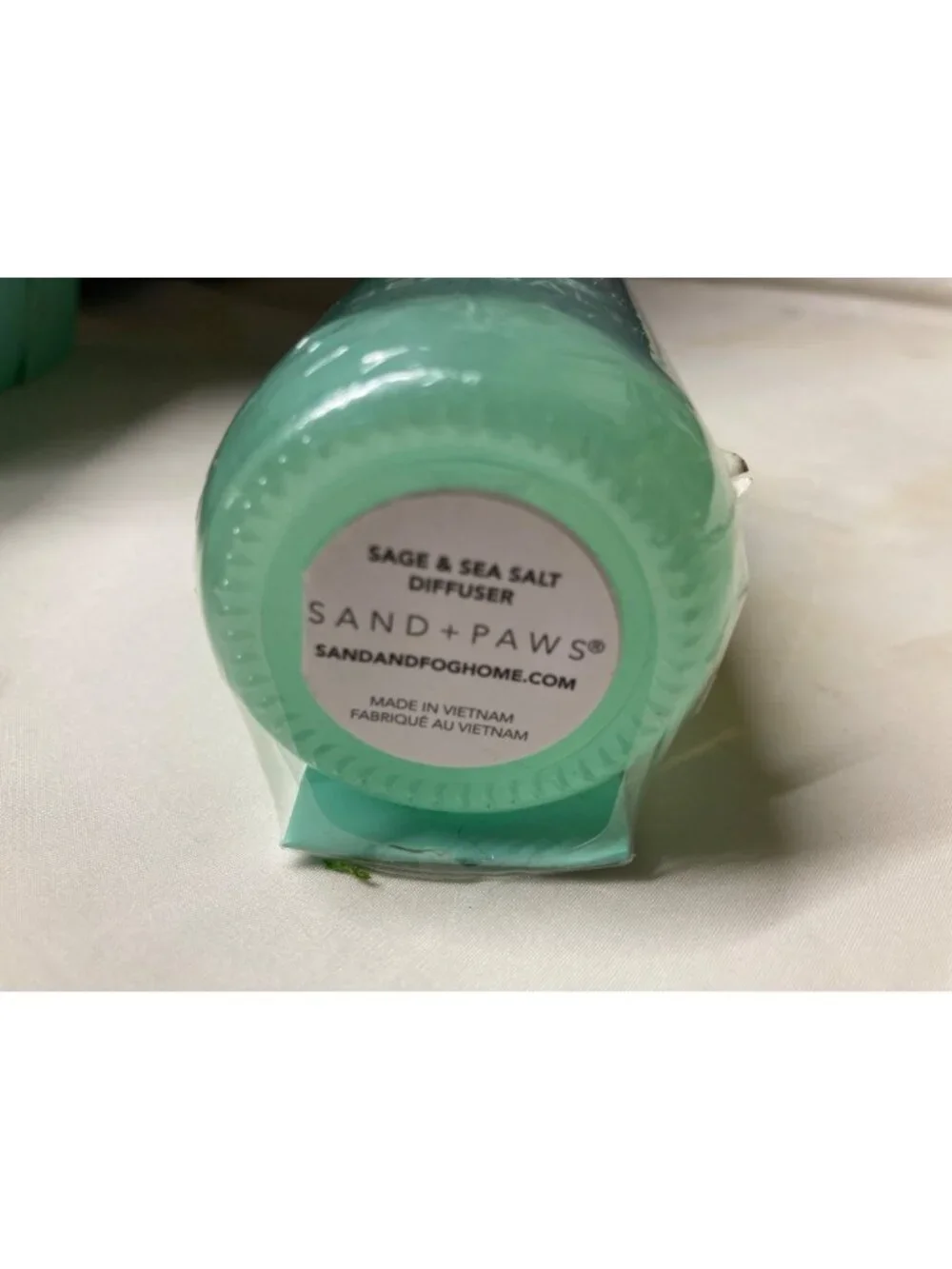 Sand + Paws Sage & Sea Salt Diffuser Set of 3 - Pet Odor Neutralizer Brand New